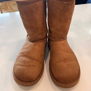 UGG Chestnut Suede Boots